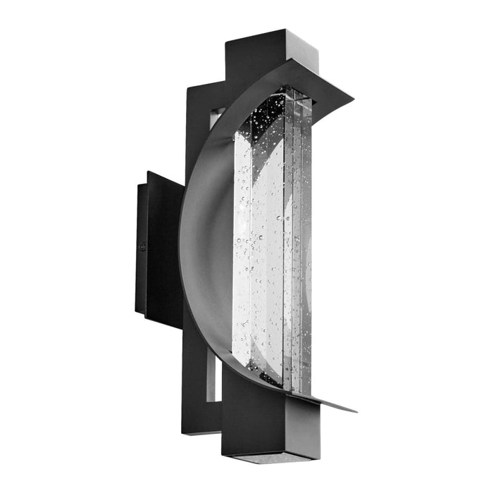 Oxygen Lighting Albedo Black 1 Light LED Outdoor Wall Sconce 3-770-15 - Outdoor Wall Sconces