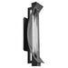 Oxygen Lighting Albedo Black 1 Light LED Outdoor Wall Sconce 3-772-15 - Outdoor Wall Sconces