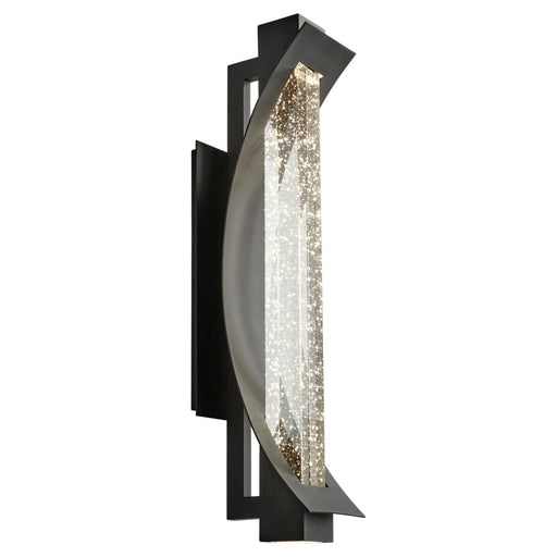 Oxygen Lighting Albedo Black 1 Light LED Outdoor Wall Sconce 3-772-15 - Outdoor Wall Sconces