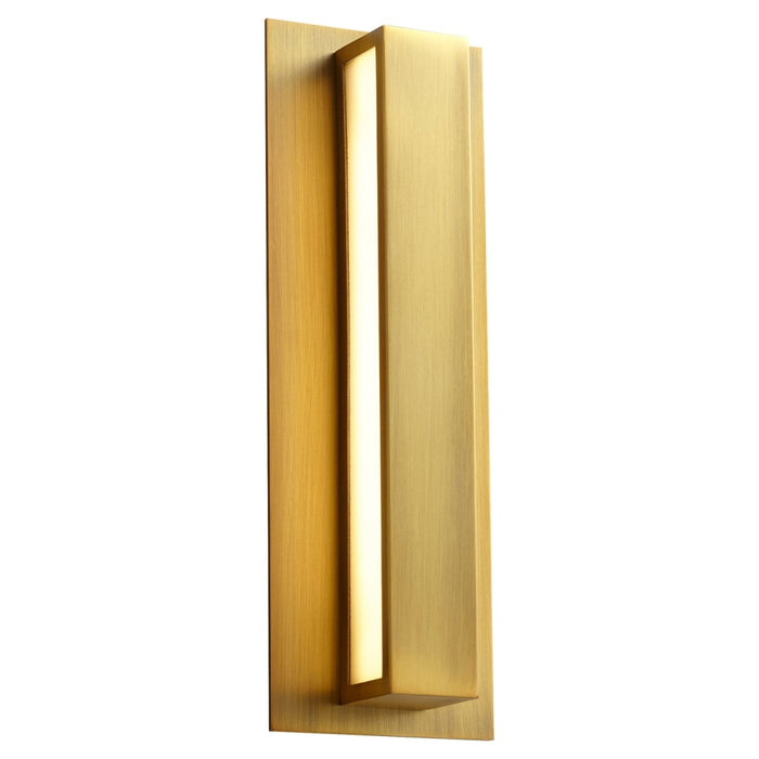 Oxygen Lighting Alcor Aged Brass 1 Light LED Wall Sconce 3-532-40 - Wall Sconces