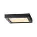 Oxygen Lighting Altair Black 1 Light LED Flushmount 3-333-15 - Flushmounts