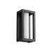 Oxygen Lighting Aperto Black 1 Light LED Outdoor Wall Sconce 3-722-15