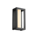Oxygen Lighting Aperto Black 1 Light LED Outdoor Wall Sconce 3-722-15 - Outdoor Wall Sconces