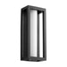 Oxygen Lighting Aperto Black 1 Light LED Outdoor Wall Sconce 3-723-15