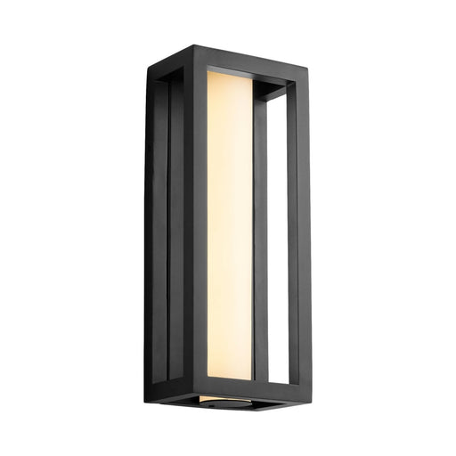 Oxygen Lighting Aperto Black 1 Light LED Outdoor Wall Sconce 3-723-15 - Outdoor Wall Sconces