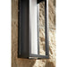 Oxygen Lighting Aperto Black 1 Light LED Outdoor Wall Sconce 3-724-15 - Outdoor Wall Sconces