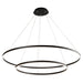 Oxygen Lighting Circulo Black 2 Light LED Pendant 3-6548-15 - Pendants