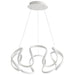 Oxygen Lighting Cirro White 1 Light LED Pendant 3-60-6