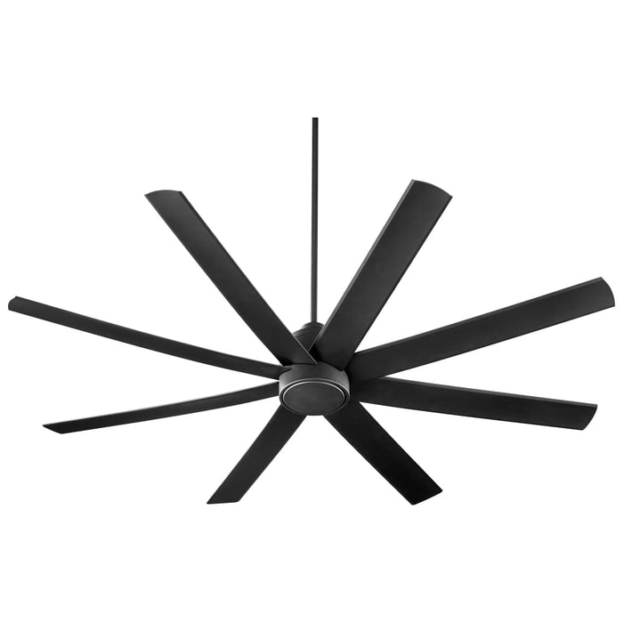 Oxygen Lighting Cosmo Black 70 Inch 8 Blade Ceiling Fan 3-100-15
