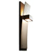 Oxygen Lighting Dario Black Aged Brass 2 Light LED Wall Sconce 3-400-1524 - Wall Sconces