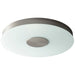 Oxygen Lighting Dione Satin Nickel 1 Light LED Flushmount 32-665-24