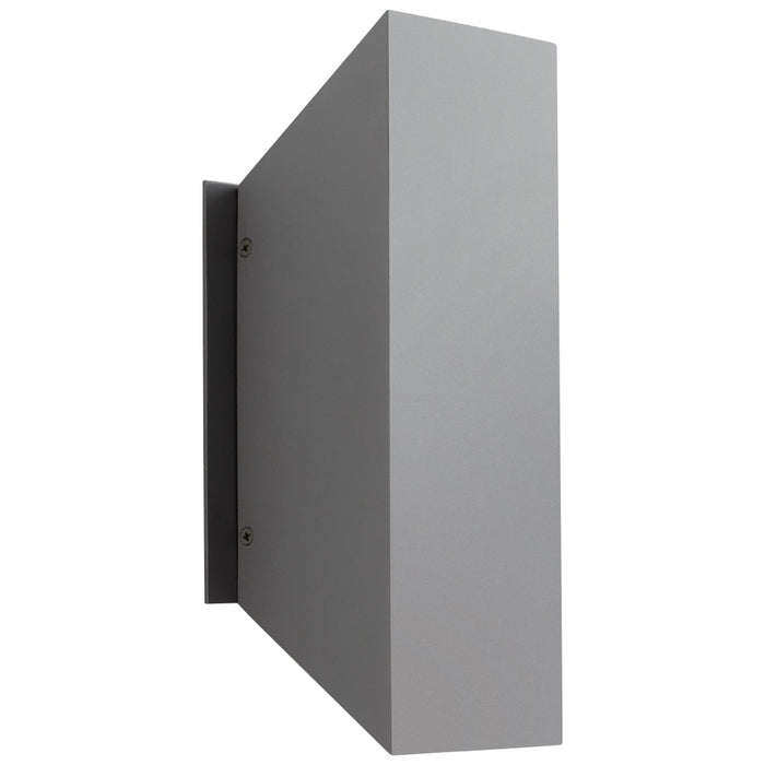 Oxygen Lighting Duo Grey 2 Light LED Outdoor Wall Sconce 3-702-16