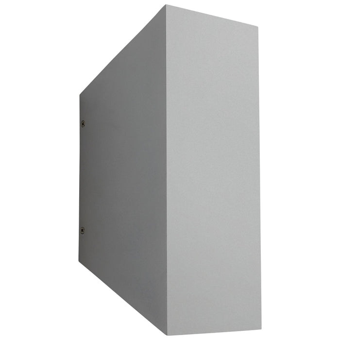 Oxygen Lighting Duo Grey 2 Light LED Outdoor Wall Sconce 3-703-16