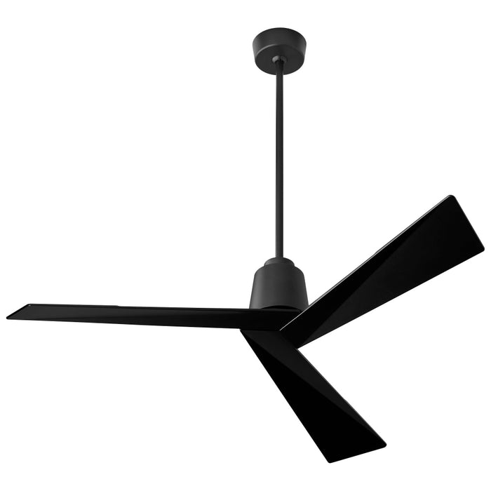 Oxygen Lighting Dynamo Black 54 Inch 3 Blade Ceiling Fan 3-113-15