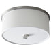 Oxygen Lighting Echo Satin Nickel 2 Light LED Flushmount 3-695-24-EM - Flushmounts