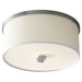 Oxygen Lighting Echo Satin Nickel 2 Light LED Flushmount 3-695-24-EM - Flushmounts