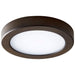 Oxygen Lighting Elite Oiled Bronze 1 Light LED Flushmount 3-645-22