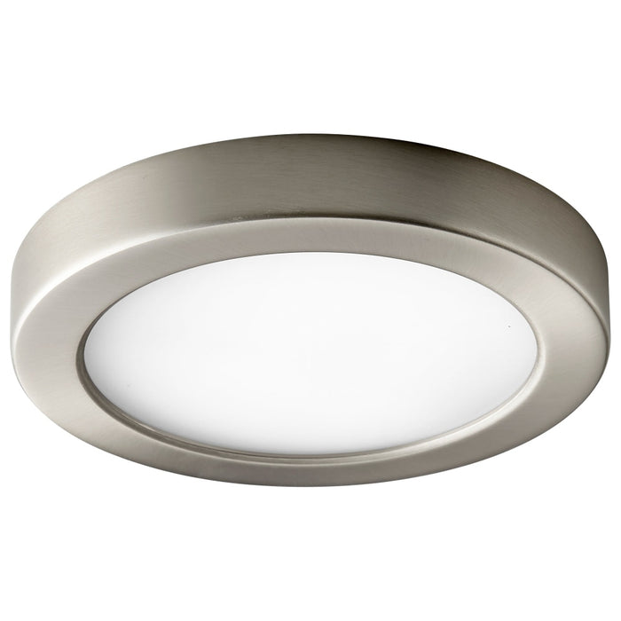 Oxygen Lighting Elite Satin Nickel 1 Light LED Flushmount 3-645-24