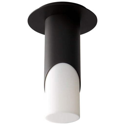 Oxygen Lighting Ellipse Black 1 Light LED Flushmount 3-353-215
