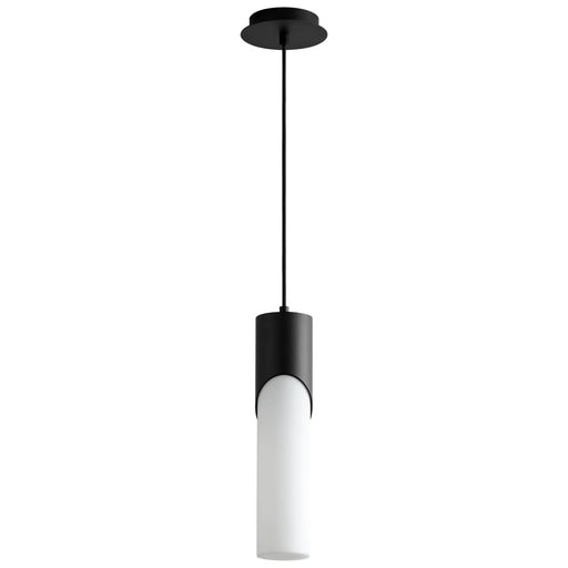 Oxygen Lighting Ellipse Black 1 Light LED Pendant 3-678-115