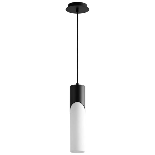 Oxygen Lighting Ellipse Black 1 Light LED Pendant 3-678-215