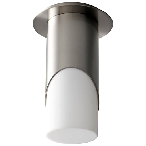 Oxygen Lighting Ellipse Satin Nickel 1 Light LED Flushmount 3-354-224