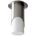 Oxygen Lighting Ellipse Satin Nickel 1 Light LED Flushmount 3-354-224