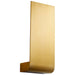 Oxygen Lighting Halo Aged Brass 1 Light LED Wall Sconce 3-535-40