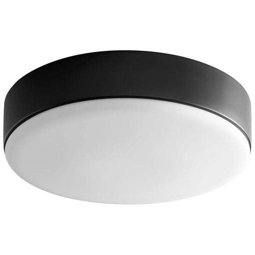 Oxygen Lighting Journey Black 1 Light LED Flushmount 3-623-15