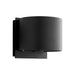 Oxygen Lighting Kaldor Black 2 Light LED Outdoor Wall Sconce 3-734-15