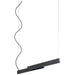 Oxygen Lighting Klone Black 2 Light LED Pendant 32-642-15