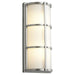 Oxygen Lighting LEDA Satin Nickel 1 Light LED Outdoor Wall Sconce 3-712-224-EM - Outdoor Wall Sconces