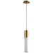 Oxygen Lighting Magnum Aged Brass 1 Light LED Pendant 3-653-40
