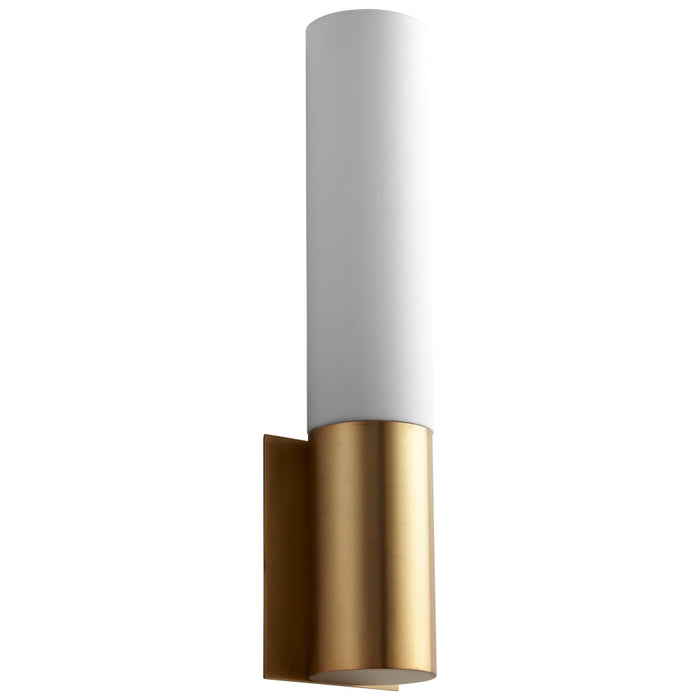 Oxygen Lighting Magnum Aged Brass 1 Light LED Wall Sconce 3-518-40