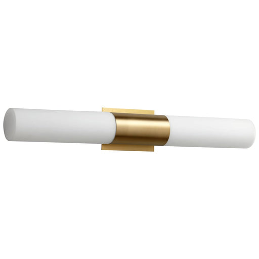 Oxygen Lighting Magnum Aged Brass 2 Light LED Wall Sconce 3-588-140