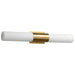 Oxygen Lighting Magnum Aged Brass 2 Light LED Wall Sconce 3-588-140