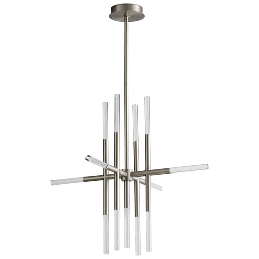 Oxygen Lighting Moxy Satin Nickel 13 Light LED Chandelier 3-697-24