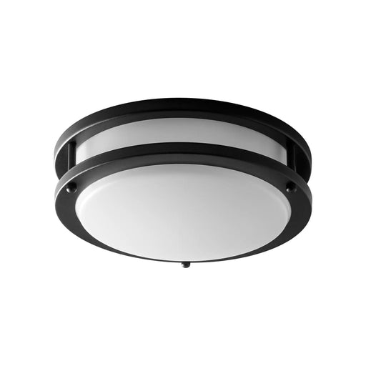 Oxygen Lighting Oracle Black 1 Light LED Flushmount 3-618-15