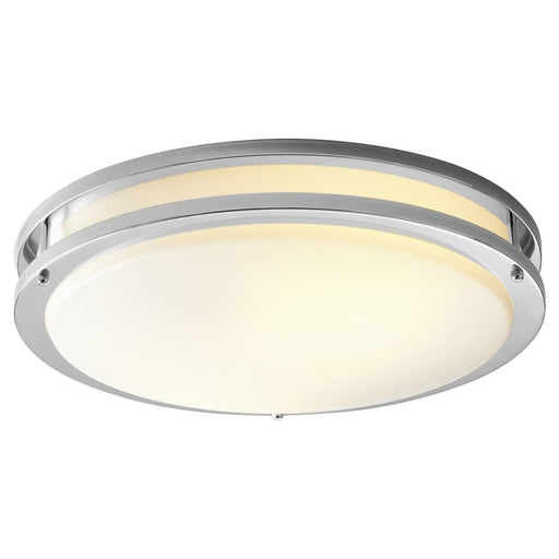 Oxygen Lighting Oracle Polished Chrome 2 Light LED Flushmount 3-620-14-EM - Flushmounts