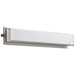 Oxygen Lighting Plato Satin Nickel 1 Light LED Wall Sconce 3-534-24