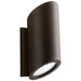 Oxygen Lighting Realm Oiled Bronze 2 Light LED Outdoor Wall Sconce 3-750-22