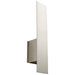 Oxygen Lighting Reflex Satin Nickel 2 Light LED Wall Sconce 3-504-24