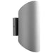 Oxygen Lighting Scope Grey 2 Light LED Outdoor Wall Sconce 3-752-16