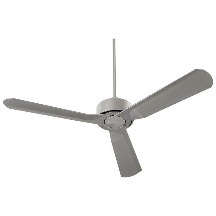 Oxygen Lighting Solis Satin Nickel 56 Inch 3 Blade Outdoor Ceiling Fan 3-107-24