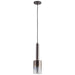 Oxygen Lighting Spindle Gunmetal 1 Light LED Pendant 3-656-2018