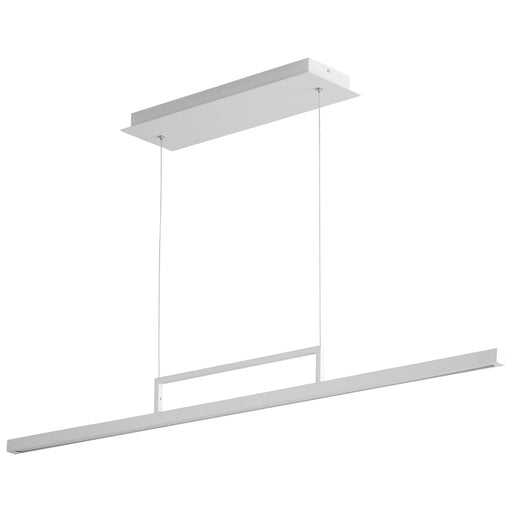 Oxygen Lighting Stylus White 1 Light LED Pendant 3-67-6