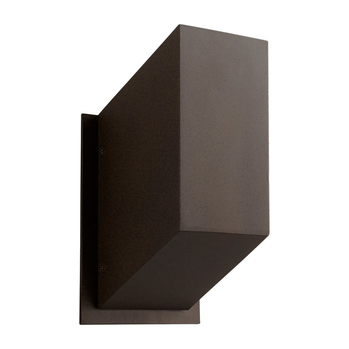 Oxygen Lighting Uno Oiled Bronze 1 Light LED Outdoor Wall Sconce 3-700-22