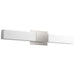 Oxygen Lighting Vega Polished Nickel 2 Light LED Wall Sconce 3-569-20
