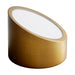 Oxygen Lighting Zeepers Aged Brass 1 Light LED Wall Sconce 3-560-40