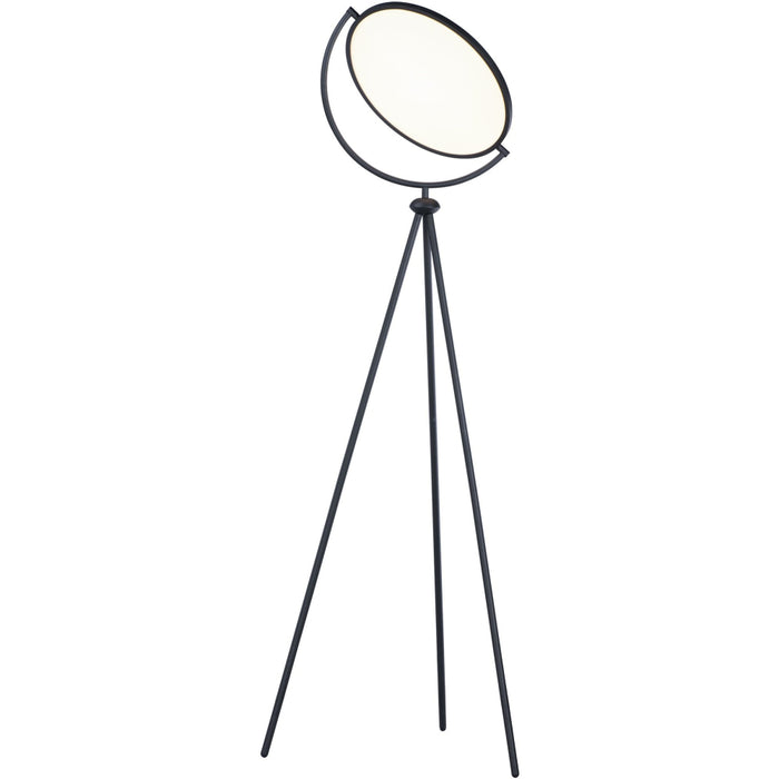 Paddle Black LED Floor Lamp - Floor Lamps